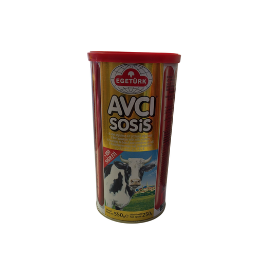Avcı Würstchen 100 % Rindfleisch - Avcı Sığır Eti Sosis 550g