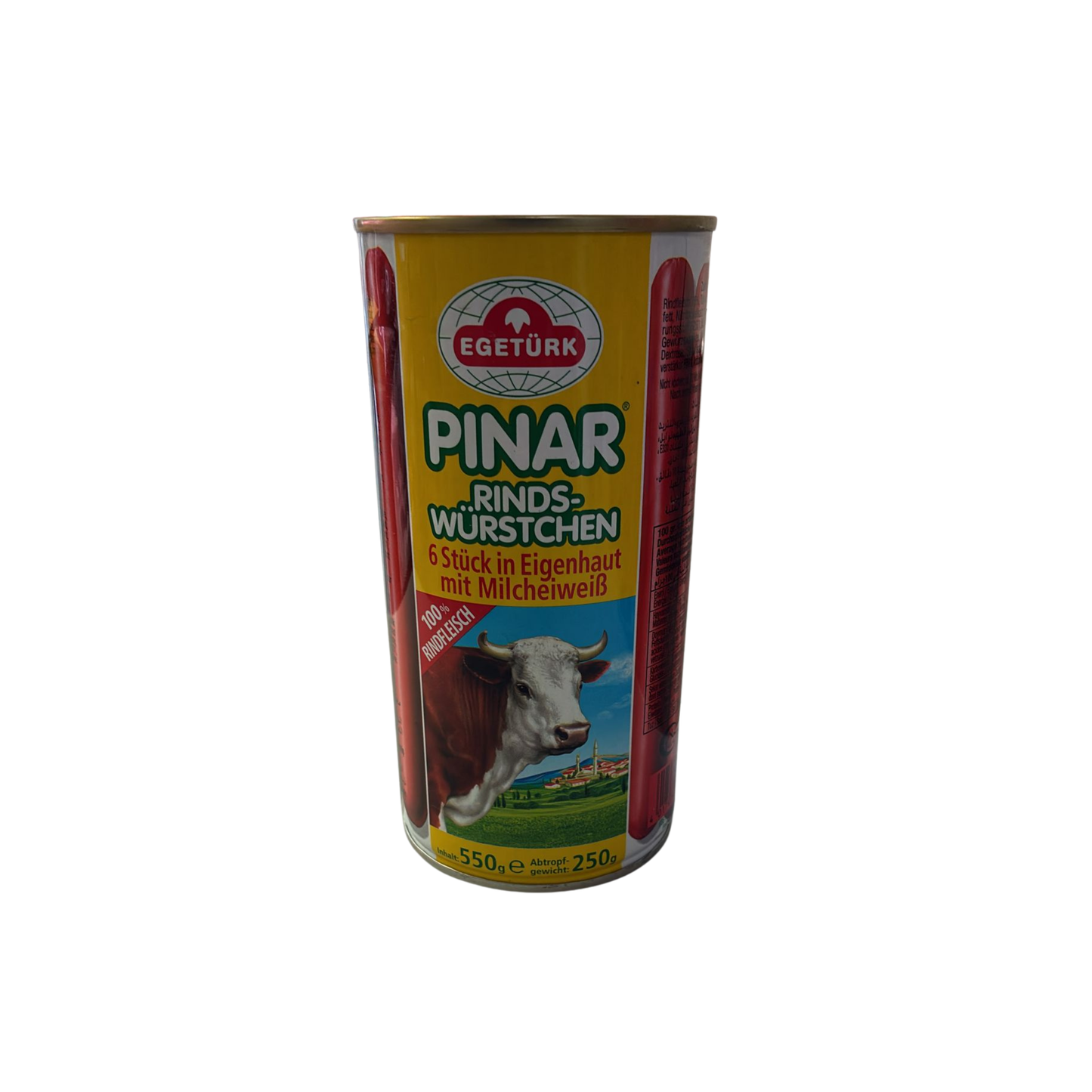 Egetürk Pinar Rindswürstchen 550g - Egetürk Pinar Sosis 550g