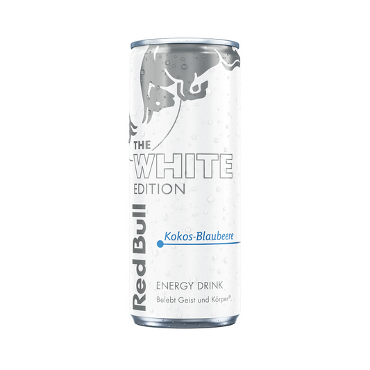 Red Bull White Edition – Energy Drink Kokos-Blaubeere 250 ml (inkl. Pfand) | Red Bull Beyaz (Hindistan Cevizi-Yaban Mersini) Enerji İçeceği