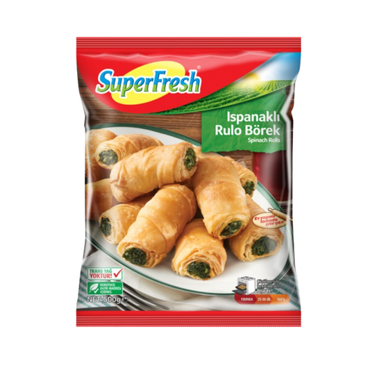 SuperFresh Ispanaklı Rulo Börek – Spinatrollen