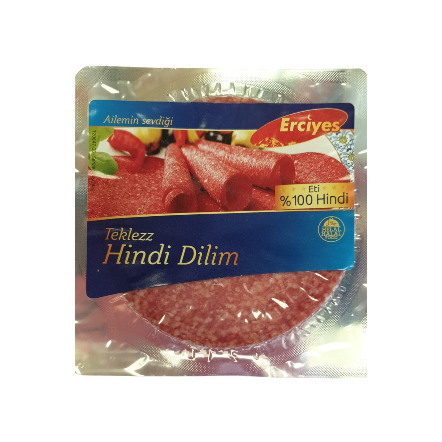 Erciyes Truthahnsalami nach türkischer Art 200g - Erciyes Hindi Dilim 200g