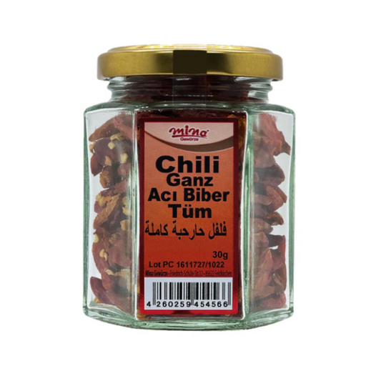 Chili Ganz-Acı Biber Tüm