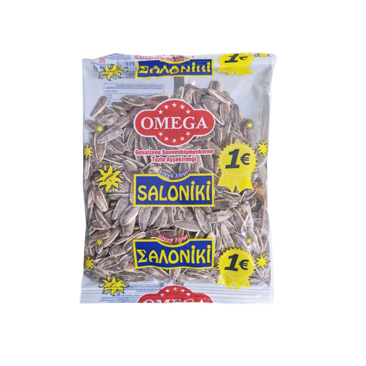 Omega Saloniki Gesalzene Sonnenblumenkerne – Tuzlu Ayçekirdeği