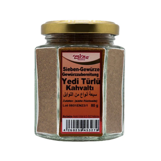 Sieben Gewürzzubereitung-Yedi Türlü Kahvaltı