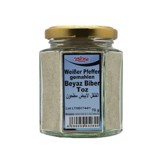 Pfeffer Weiß gemahlen-Beyaz Biber Toz
