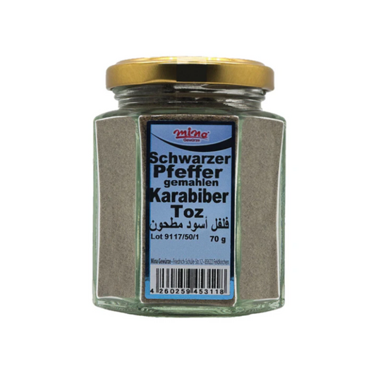 Pfeffer Schwarz gemahlen-Karabiber Toz