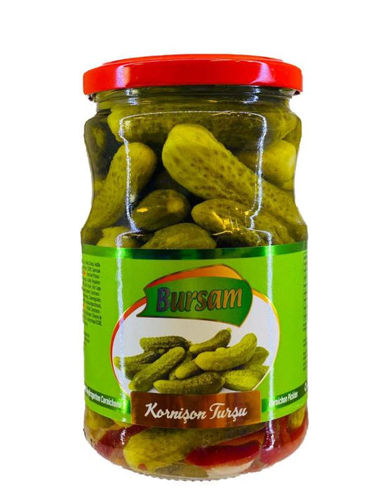 Bursam Kornison Gewürzgurken 720 g - Bursam Kornison Salatalık Gurke 720 g