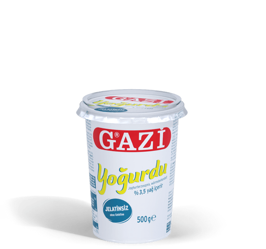Gazi Yoghurt 3,5%, 500g - Gazi Yogurdu 3,5%, 500g