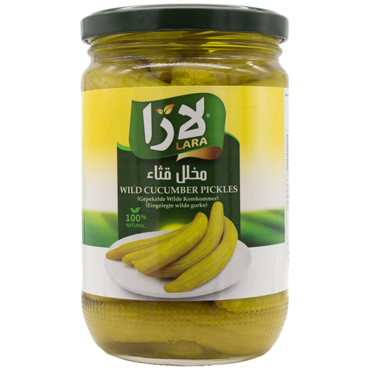 Lara Extra Eingelegte Wildgurken 600 g - Lara Extra Wild Gurken 600 g