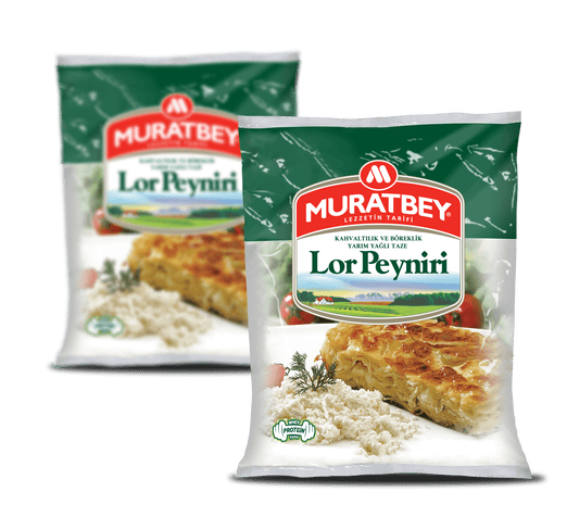 Muratbey Lor Käse – halbfett & frisch - Muratbey Lor Peyniri – yarım yağlı ve taze